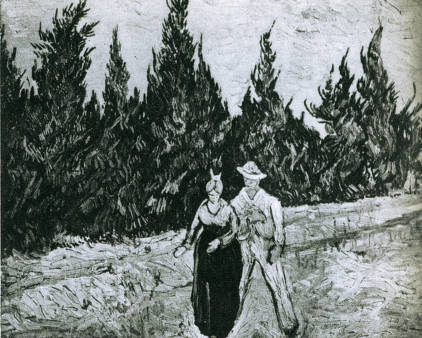 MT_105_Van Gogh Vincent_The Lovers_The Poet`s Garden IV_1888